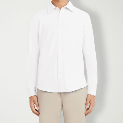 IZOD Mens Long Sleeve Button-Down Oxford Shirt