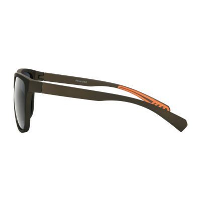Xersion Mens Polarized Rectangular Sunglasses