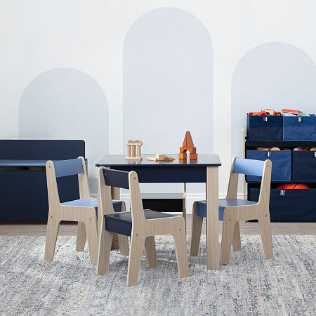 GAP Kids Table + Chairs, One Size, Blue