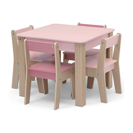 GAP Kids Table + Chairs, One Size, Pink