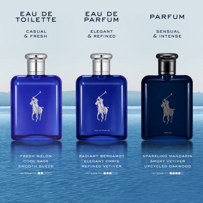 Ralph Lauren Polo Blue Eau De Toilette 3-Pc Gift Set ($190 Value)