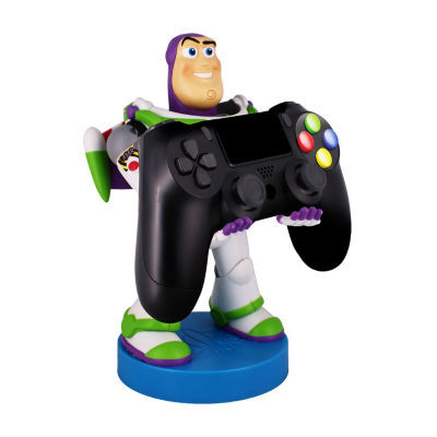 Exquisite Gaming Cable Guy: Pixar Buzz Lightyear Phone Stand & Controller Holder Gaming Accessory