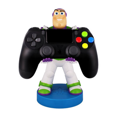 Exquisite Gaming Cable Guy: Pixar Buzz Lightyear Phone Stand & Controller Holder Gaming Accessory