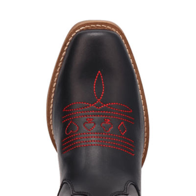 Dingo Womens Jack Of Diamonds Stacked Heel Cowboy Boots