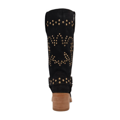 Dingo Womens Troubadour Block Heel Cowboy Boots