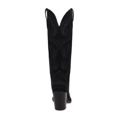 Dingo Womens Evita Stacked Heel Cowboy Boots
