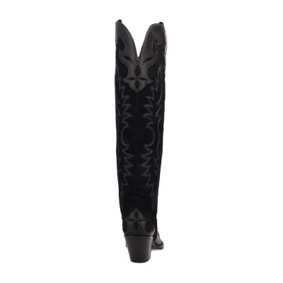 Dingo Womens Drama Queen Block Heel Cowboy Boots