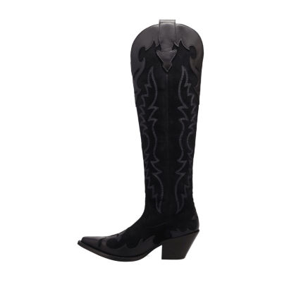 Dingo Womens Drama Queen Block Heel Cowboy Boots