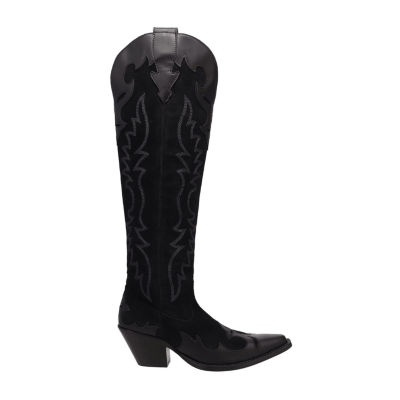 Dingo Womens Drama Queen Block Heel Cowboy Boots