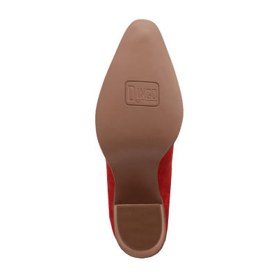 Dingo Womens Twister Block Heel Cowboy Boots