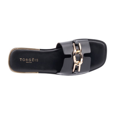 Torgeis Womens Tabitha Slide Sandals
