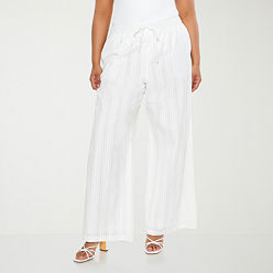 Drawstring Pants White Pants for Women - JCPenney