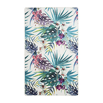 Safavieh Daytona 5 x 8 Ivory/Green Indoor Abstract Coastal Area Rug Safavieh Daytona 5 x 8 Ivory/Green Indoor Abstract Coastal Area Rug