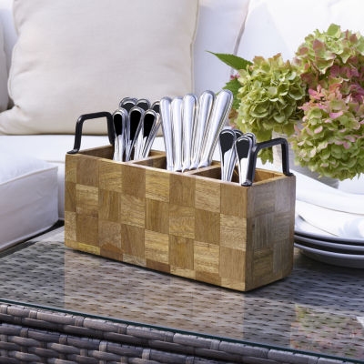 Gourmet Basics by Mikasa Avery Wood Remote Caddy