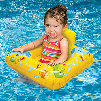 Bestway Inflatable Lil Kiddie Animal Pool Float Boat Fish