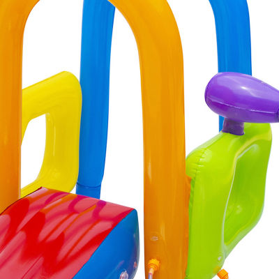 Banzai Jr. Splash Fun Toddlers Activity Water Park 18 Months  Up Kiddie Pool