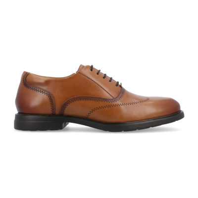 Thomas And Vine Hughes Mens Wing Closed Toe Oxford Shoes