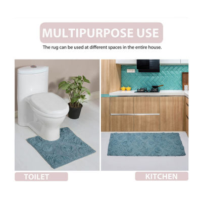 Home Weavers Inc Modesto 5-pc. Quick Dry Bath Rug Set