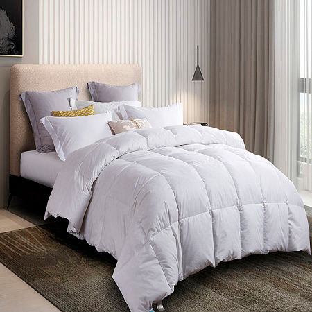 Martha Stewart Feather Down All Seasons Comforter, One Size, White