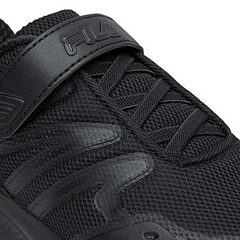 Fila Allona 3 Strap Boys Shoes, Color: Black Black - JCPenney