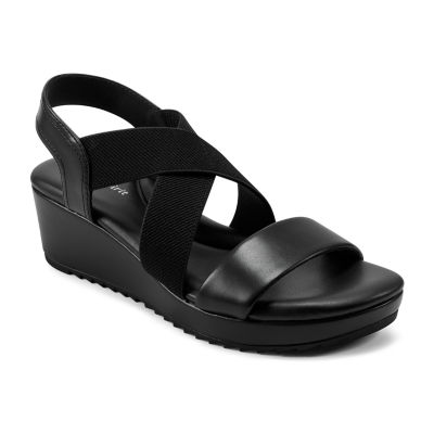 Easy Spirit Womens Lucille Wedge Sandals