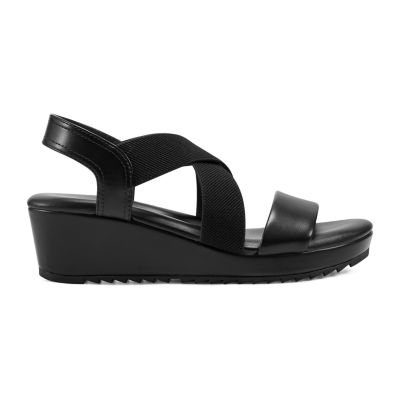 Easy Spirit Womens Lucille Wedge Sandals