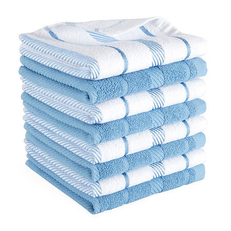 KitchenAid Albany 8-pc. Dish Cloths, One Size, Blue