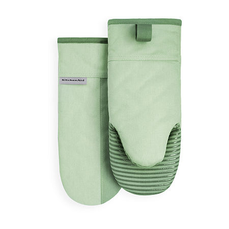 KitchenAid Beacon 2-pc. Oven Mitt, One Size, Green