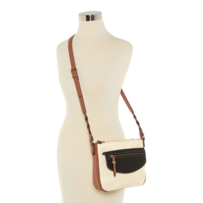 St. John's Bay Linda Double Zip Crossbody Bag