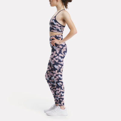 Reebok Womens Mid Rise 26 1/2" Full Length Leggings