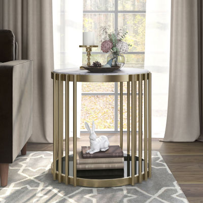 Aurora Storage End Table