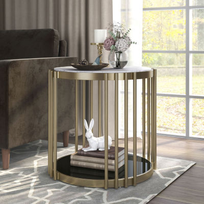 Aurora Storage End Table