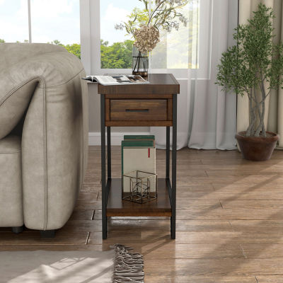 Hilo 1-Drawer Storage End Table