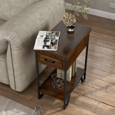 Hilo 1-Drawer Storage End Table