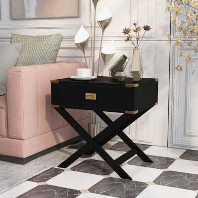 Abilene Storage 1-Drawer End Table