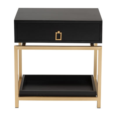 Melosa 1-Drawer End Table