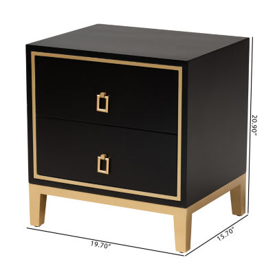 Donald 2-Drawer End Table