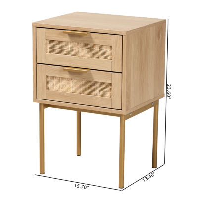 Dewitt 2-Drawer End Table