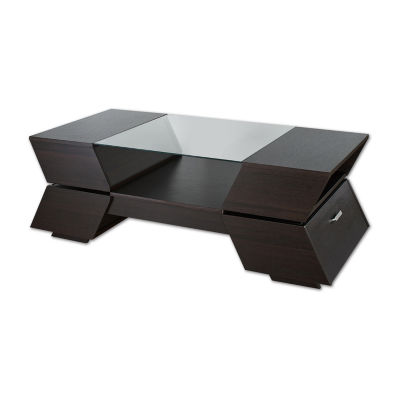 Ashland Glass Top Coffee Table