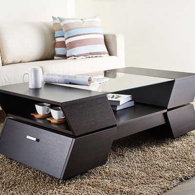 Ashland Glass Top Coffee Table