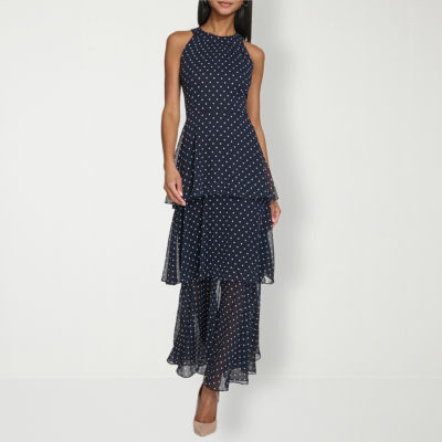 Marc New York Sleeveless Dots Fit + Flare Dress
