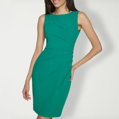 Marc New York Womens Sleeveless Sheath Dress