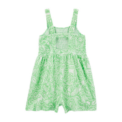 Carter's Little & Big Girls Sleeveless Romper