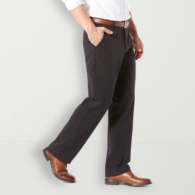 Dockers Workday Khaki With Smart 360 Flex Mens Classic Fit Flat Front Pant