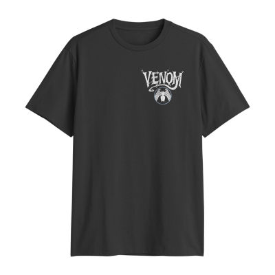 Mens Short Sleeve Venom Graphic T-Shirt