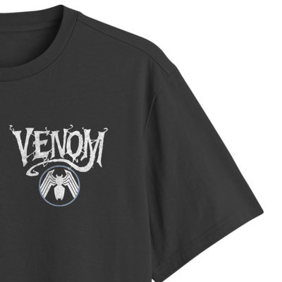 Mens Short Sleeve Venom Graphic T-Shirt