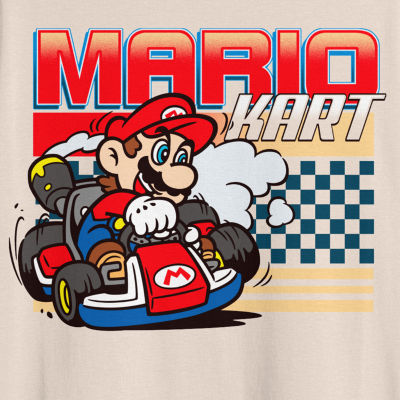 Mens Short Sleeve Super Mario Graphic T-Shirt