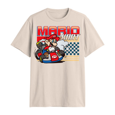 Mens Short Sleeve Super Mario Graphic T-Shirt