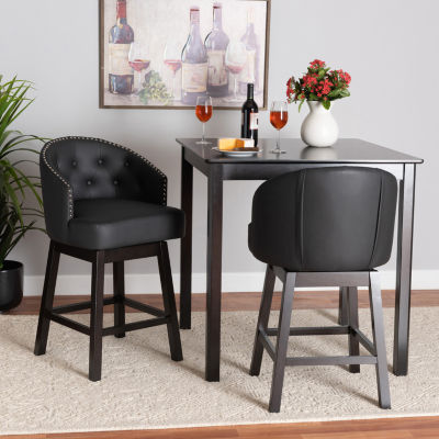 Theron 2-pc. Counter Height Bar Stool