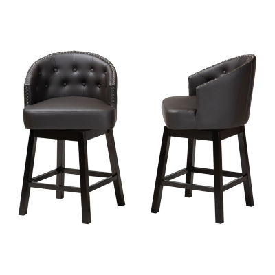 Theron 2-pc. Counter Height Bar Stool